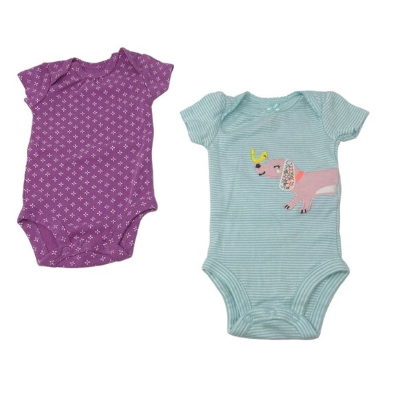 Baby Girl's - 2 Outfits, 2 Body Suits -‎ Size - NB - Picture 7 of 10